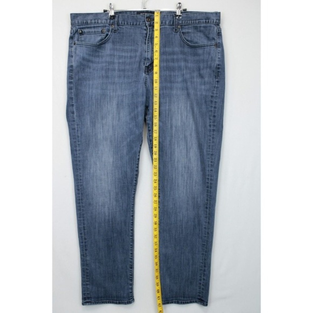 Lucky Brand 410 Athletic Fit Jeans Men 40 / 32 Straight Leg Blue Denim Pants - Picture 3 of 13